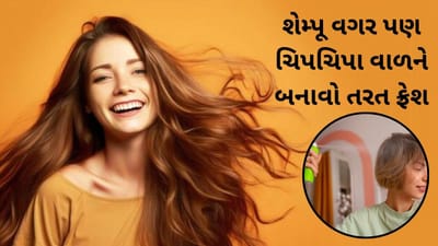 Summer Hair Care : શેમ્પૂ વગર પણ ચિપચિપા વાળને બનાવો તરત ફ્રેશ, જુઓ આ 5 સરળ રીતો