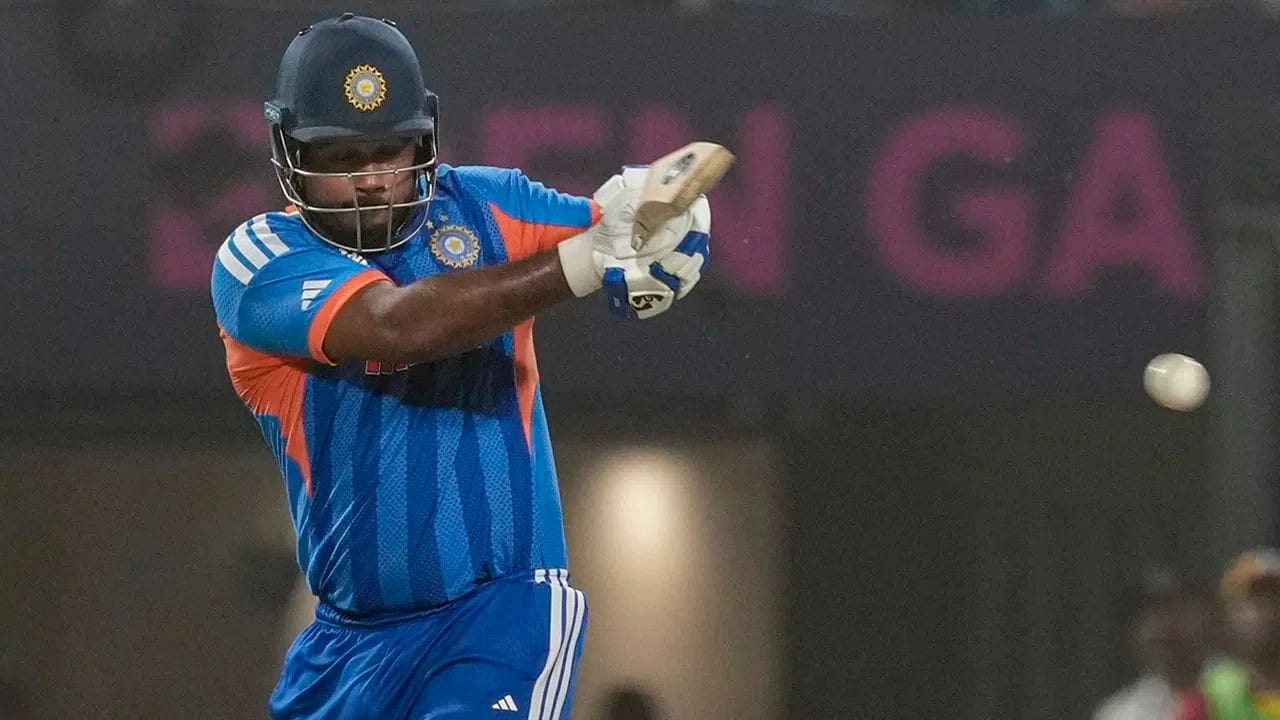 T20 WC Breaking : Sanju Samson sets an incredible world record in the T20 World Cup, first time anyone has achieved such a feat Sanju Samson (20)