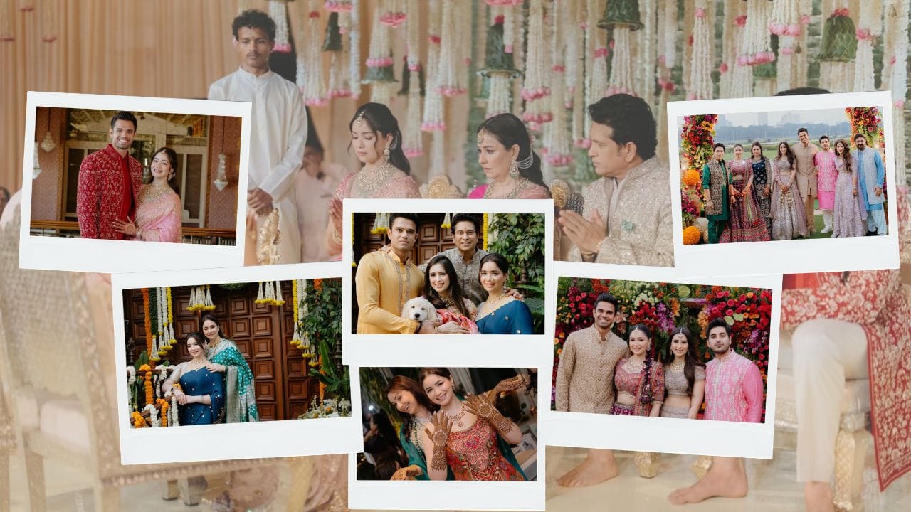  સારા તેંડુલકરનો ફેશનેબલ લુક સોશિયલ મીડિયા પર છવાયેલો રહે છે. તેમણે પોતાના મોટા ભાઈ અર્જુન તેંડુલકરના મહેંદી લુકની ઝલક દેખાડી છે. જેમાં ભાભી સાનિયા ચંદોકની સાથે તેનું બોન્ડ ચાહકોને પસંદ આવી રહ્યું છે. નણંદ-ભાભીએ ડ્રેસ પહેર્યો છે. તેમજ સાડીમાં તેની સ્ટાઈલે બધાનું દિલ જીતી લીધું છે.