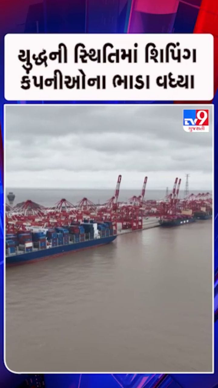 શિપિંગ ઉદ્યોગને ભાવ વધારાનો ફટકો લાગ્યો