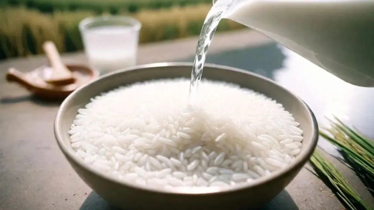 ચોખાના પાણીનો છંટકાવ: ચોખા ધોયા પછી વધેલું  પાણી છોડ માટે ખૂબ જ ફાયદાકારક હોય છે કારણ કે તેમાં હળવા પોષક તત્વો અને સ્ટાર્ચ હોય છે. તેનો ઉપયોગ સ્પ્રે બોટલ તરીકે કરી શકાય  અને તેને પાંદડા પર સ્પ્રે કરો અથવા તેને જમીનમાં વાવેલ છોડને તેનું પાણી આપી શકાય છે, તે છોડના વિકાસને પ્રોત્સાહન આપે છે અને ઉનાળામાં ભેજ જાળવી રાખે છે.