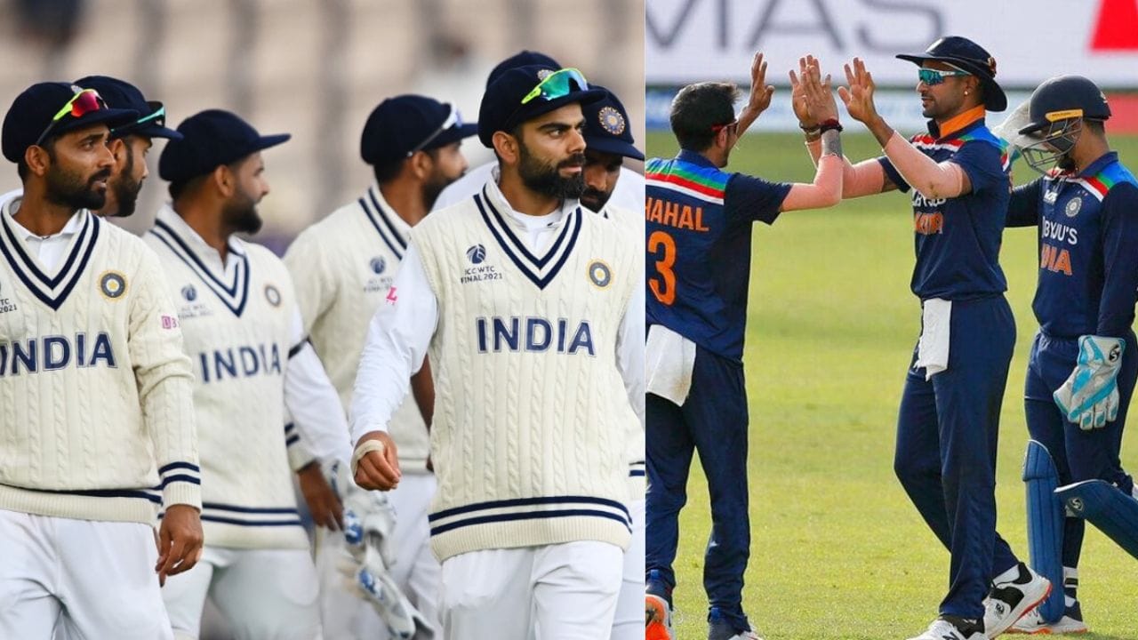 ટીમ ઈન્ડિયાએ અગાઉ એક સાથે બે શ્રેણી રમી છે. 2021 માં, વિરાટ કોહલીની આગેવાની હેઠળની ભારતીય ટીમે ઈંગ્લેન્ડમાં WTC ફાઈનલ અને પાંચ મેચની ટેસ્ટ શ્રેણી રમી હતી, જ્યારે શિખર ધવનની આગેવાની હેઠળની બીજી ટીમે શ્રીલંકામાં ODI અને T20 શ્રેણી રમી હતી. 