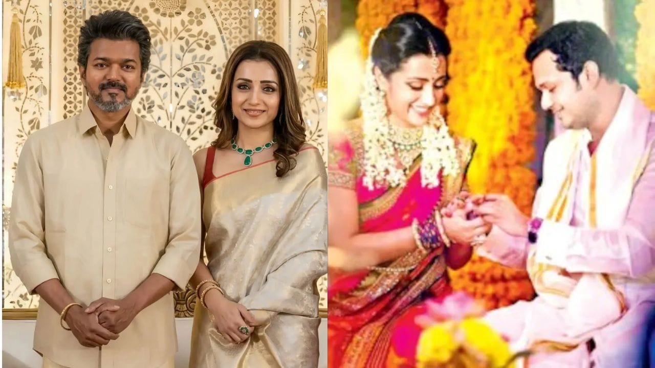 બહુ ઓછા લોકો જાણે છે કે ત્રિશા કૃષ્ણનના લગ્ન લગભગ 11 વર્ષ પહેલા નક્કી થઈ ગયા હતા. 2015 માં, તેમણે ચેન્નાઈના ઉદ્યોગપતિ વરુણ મણિયાન સાથે સગાઈ કરી હતી, અને આ સમાચાર સમગ્ર દક્ષિણ ભારતીય ફિલ્મ ઉદ્યોગમાં ચર્ચાનો મુખ્ય વિષય બન્યા હતા. (ફોટો ક્રેડિટ- ઈન્સ્ટાગ્રામ)