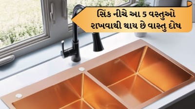 Vastu Upay : આ 5 વસ્તુઓ સિંક નીચે રાખવાથી વાસ્તુ દોષ થાય છે, આજે જ કરો આ ઉપાયો
