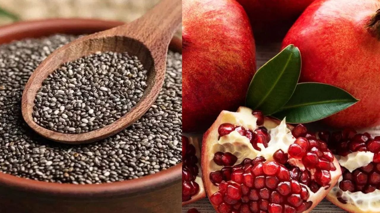 ચિયા સિડ્ અને દાડમ: ન્યુટ્રિશનનો પાવર હાઉસ : બજારની કેન્ડીમાં 'એમ્પ્ટી કેલરી (Empty Calories)' હોય છે, જ્યારે આપણી આ રેસીપી 'પોષક તત્વોથી ભરપૂર' (Nutrient-dense) છે. અમે તેમાં પલાળેલા ચિયા સિડ્ અને દાડમના લાલ ચટ્ટક દાણા ઉમેર્યા છે.