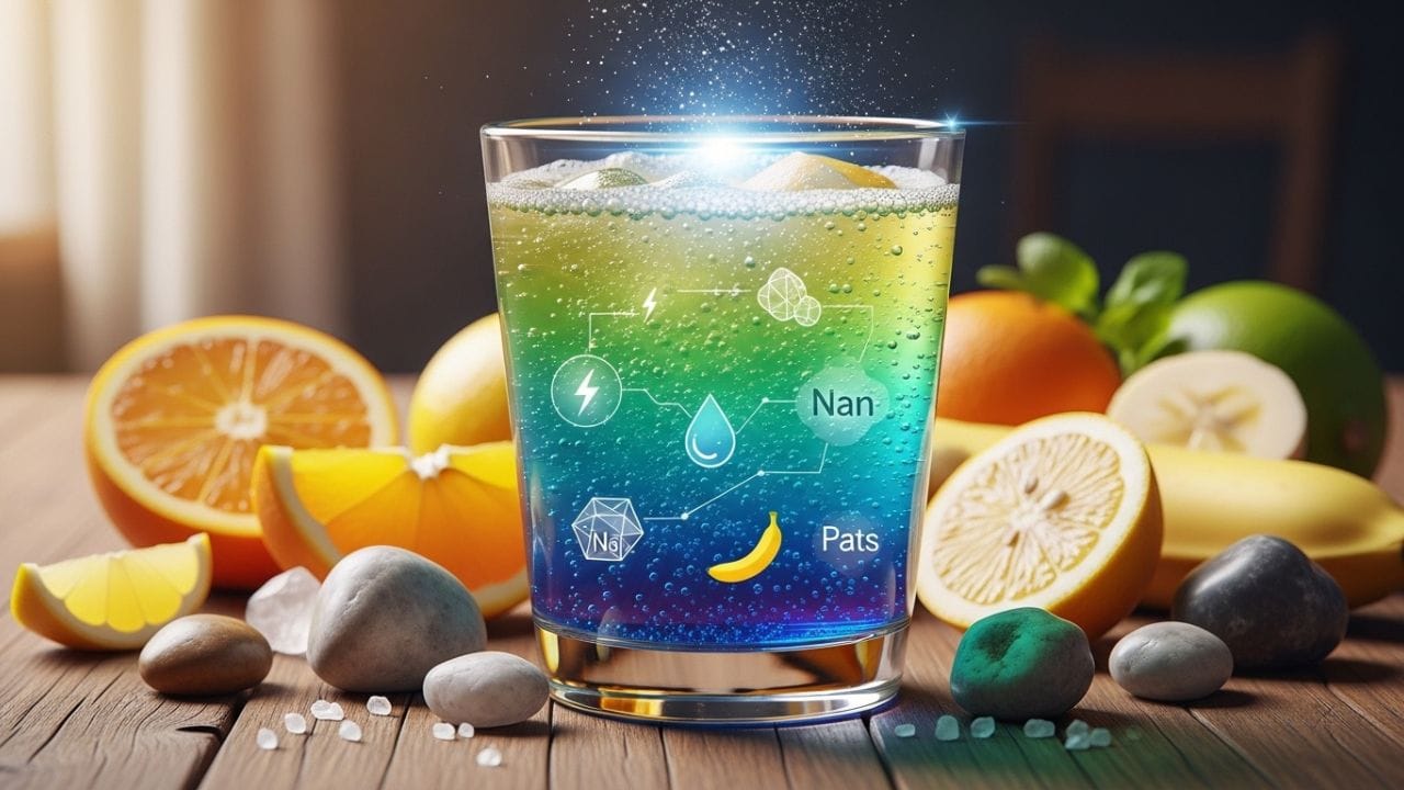 આંસુ અને પરસેવામાં સૌથી મહત્વપૂર્ણ તત્વ છે સોડિયમ ક્લોરાઇડ, જેને સામાન્ય રીતે મીઠું તરીકે ઓળખવામાં આવે છે. આ મિનરલ શરીરની દૈનિક પ્રવાહી અને ઇલેક્ટ્રોલાઇટ બેલેન્સ જાળવવામાં મહત્વપૂર્ણ ભૂમિકા ભજવે છે. (Image Credit Source: AI)