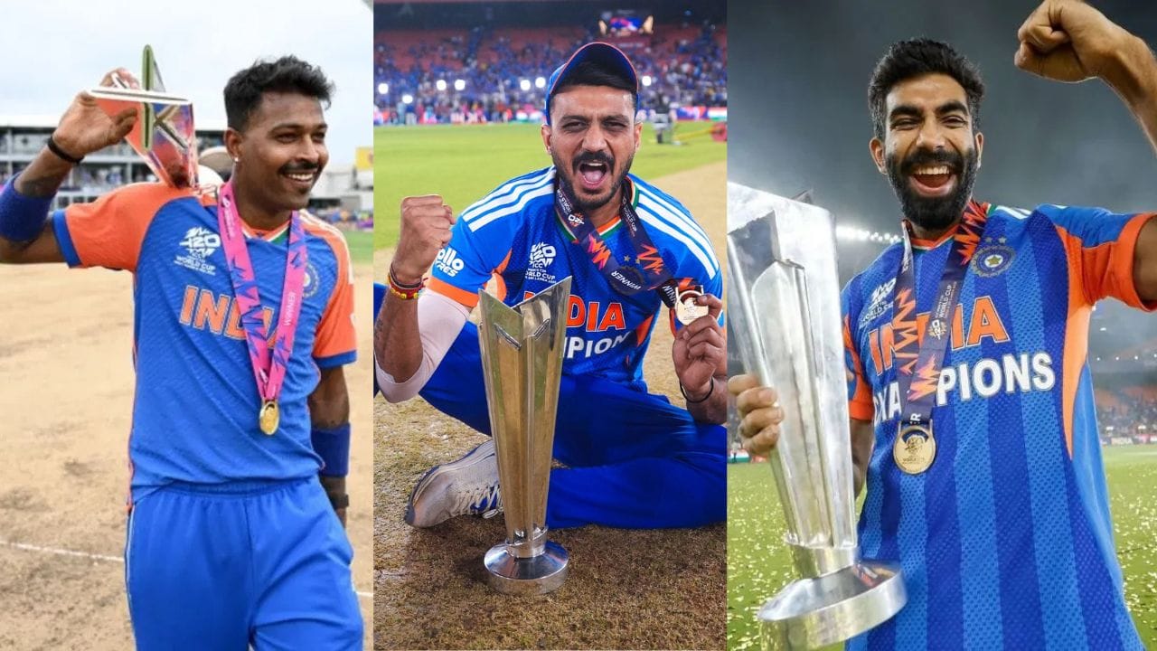 આ રીતે ભારતના પાંચ વર્લ્ડ કપ વિજયમાં કુલ સાત ગુજરાતી ખેલાડીઓ ટીમનો ભાગ બની ચૂક્યા છે અને પોતાના દમદાર પ્રદર્શનથી ભારતની જીતમાં મહત્વપૂર્ણ યોગદાન આપ્યું છે, જે ગુજરાત માટે ગૌરવની વાત છે. (PC:PTI/X/ESPN)