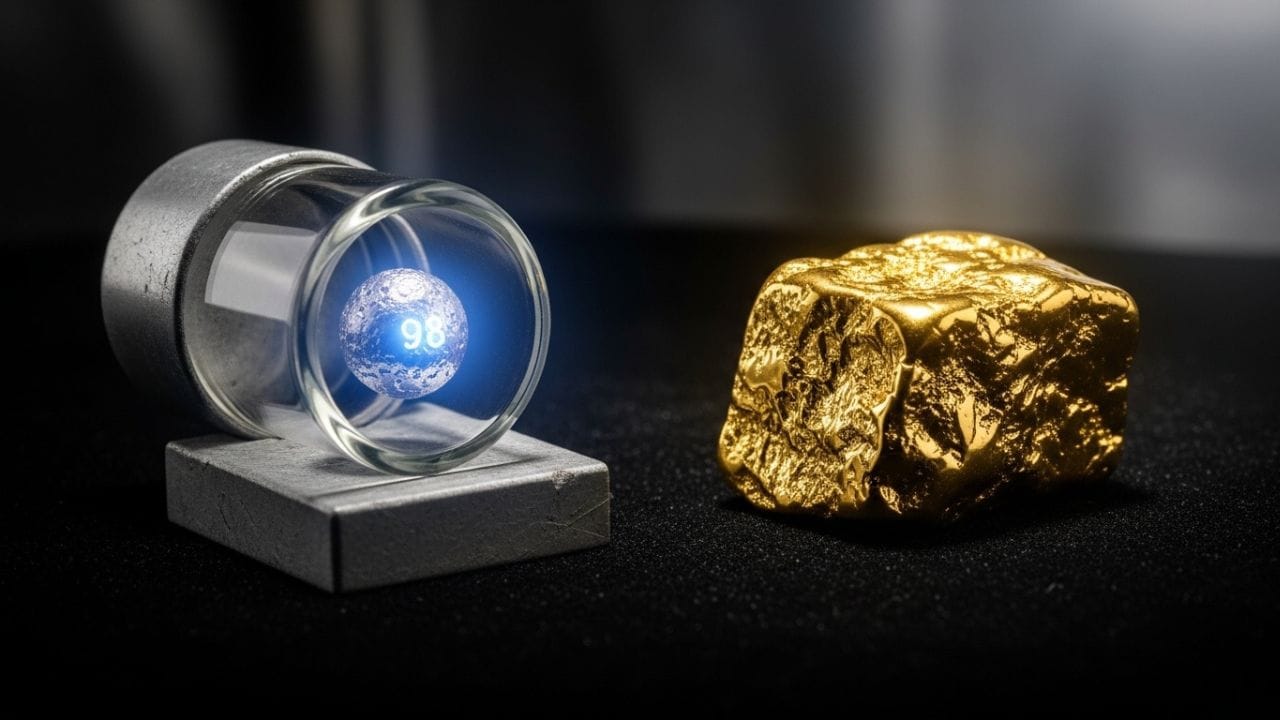 સોનાના ભાવ સતત વધી રહ્યા હોવાથી હવે તે સામાન્ય લોકો માટે ખૂબ મોંઘું બની ગયું છે. પરંતુ સોનું દુનિયાનું સૌથી કિંમતી ધાતુ નથી. કેલિફોર્નિયમ નામનું એક અત્યંત દુર્લભ અને કૃત્રિમ રીતે બનાવવામાં આવતું તત્વ સોનાથી પણ ઘણું મોંઘું છે. તેની કિંમત એટલી વધારે છે કે તેની થોડી માત્રા માટે પણ અઢળક ખર્ચ કરવો પડે છે. ( Credits: AI Generated )