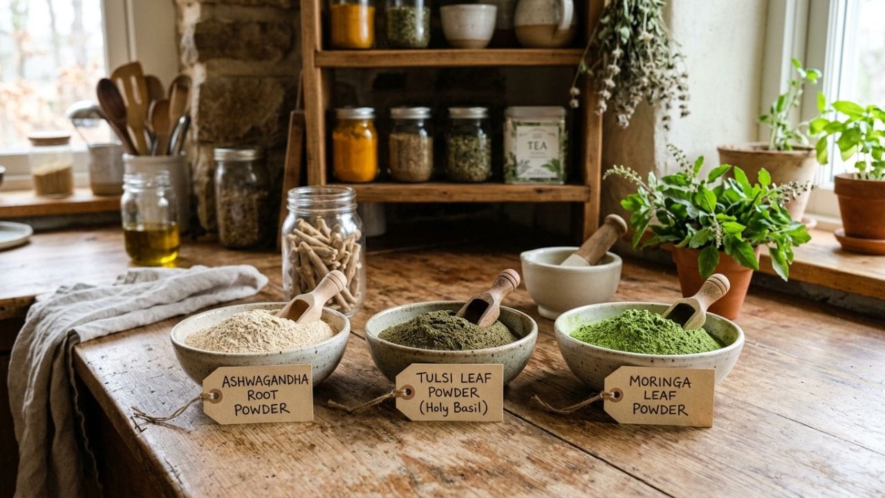 આજની ભાગદોડ ભરેલી જિંદગી અને ખરાબ ખાનપાનને કારણે આપણું શરીર અંદરથી ખોખલું થઈ રહ્યું છે. પરંતુ ડોક્ટરોના મતે, ભારતીય રસોડામાં રહેલા 3 હર્બ્સ (જડીબુટ્ટીઓ) કોઈ ચમત્કારથી ઓછા નથી. જાણો આ ત્રણ વસ્તુઓ તમારા શરીરને કેવી રીતે 'આયર્ન મેન' જેવું મજબૂત બનાવી શકે છે.