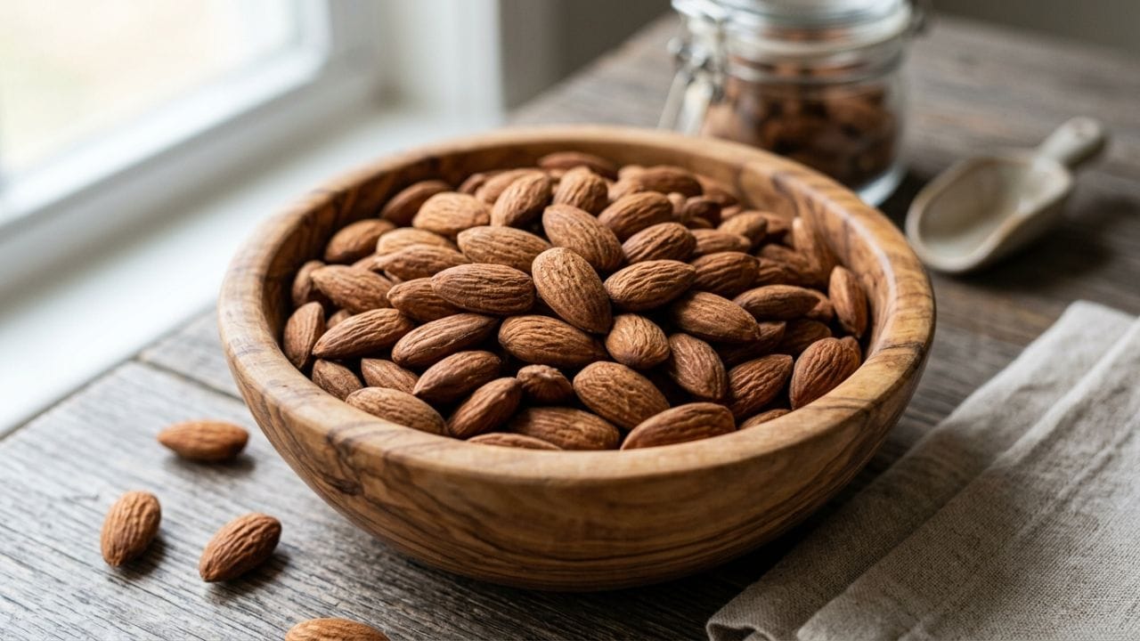 બદામનું વધુ પડતું સેવન પાચન સંબંધી સમસ્યાઓ (ગેસ, પેટ ફૂલવું, કબજિયાત, ઝાડા), કિડનીમાં પથરી, વજન વધવું અને શરીરમાં એલર્જીનું કારણ બની શકે છે. તેમાં ફાઈબર અને ઓક્સાલેટનું પ્રમાણ વધુ હોય છે, તેથી દિવસમાં 10-15 થી વધુ બદામ ન ખાવી જોઈએ.