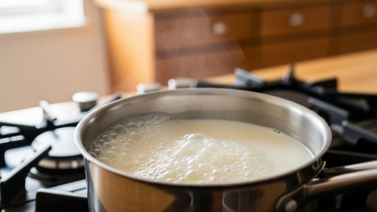 આ સિવાય હંમેશા સ્વચ્છ અને સૂકા કન્ટેનરમાં દૂધનો સંગ્રહ કરો. જો વાસણ સ્વચ્છ હશે, તો દૂધ જલદી ખરાબ નહીં થાય, તેમજ તમે દૂધ ભરતા પહેલા તે વાસણને પાણીથી એકવાર ધોઈ કાઢો. આનાથી કોઈપણ સૂક્ષ્મ બેક્ટેરિયા દૂર થાય છે. તેમજ દૂધ વાસણમાં ભરતા પહેલા વાસણમાં 1-2 ચમચી પાણી ઉમેરવાથી તે તળિયે ચોંટતું નથી અથવા ઉકળતી વખતે બળતું નથી. (ફોટો ક્રેડિટ- Whisk AI)