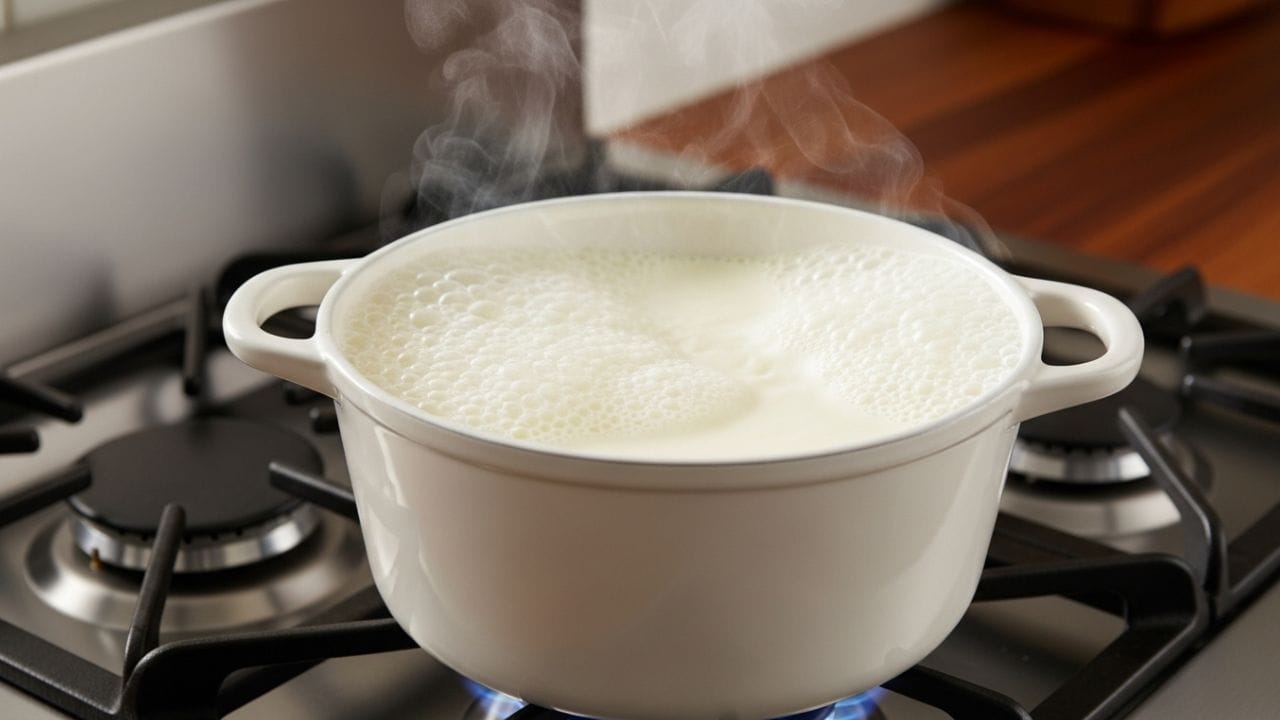 આ સિવાય હંમેશા સ્વચ્છ અને સૂકા કન્ટેનરમાં દૂધનો સંગ્રહ કરો. જો વાસણ સ્વચ્છ હશે, તો દૂધ જલદી ખરાબ નહીં થાય, તેમજ તમે દૂધ ભરતા પહેલા તે વાસણને પાણીથી એકવાર ધોઈ કાઢો. આનાથી કોઈપણ સૂક્ષ્મ બેક્ટેરિયા દૂર થાય છે. તેમજ દૂધ વાસણમાં ભરતા પહેલા વાસણમાં 1-2 ચમચી પાણી ઉમેરવાથી તે તળિયે ચોંટતું નથી અથવા ઉકળતી વખતે બળતું નથી. (ફોટો ક્રેડિટ- Whisk AI)