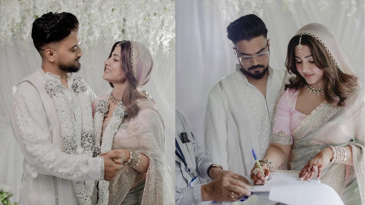  હિના ખાને રોકી જ્યસ્વાલ સાથે રજિસ્ટર લગ્ન કર્યા હતા. તેના લગ્નની કોઈને જાણ પણ કરી ન હતી. ચાહકો માટે આ એક મોટી સરપ્રાઈઝ હતી.