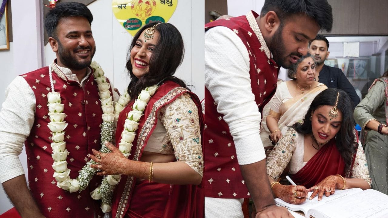 સ્વરા ભાસ્કરે ફહાદ અહમદ સાથે વર્ષ 2023માં કોર્ટ મેરેજ કર્યા હતા. બંન્ને સ્પેશિયલ મેરેજ એક્ટ હેઠળ રજિસ્ટર લગ્ન કર્યા હતા.