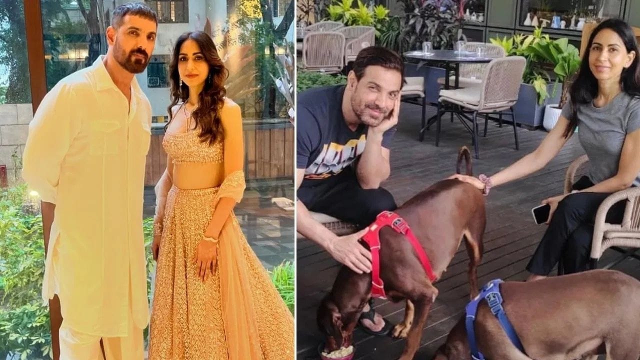 જોન અબ્રાહમે પણ પત્ની પ્રિયા સાથે રજિસ્ટર લગ્ન કર્યા હતા. રિપોર્ટ મુજબ બંન્નેએ યુએસએમાં લગ્ન કર્યા હતા. (photo:tv9hindi)