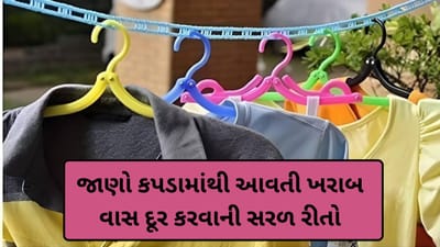 લાંબા સમય સુધી મુકી રાખેલા કપડામાંથી ખરાબ વાસ કેમ આવે છે? જાણો તેને દૂર કરવાની સરળ રીતો