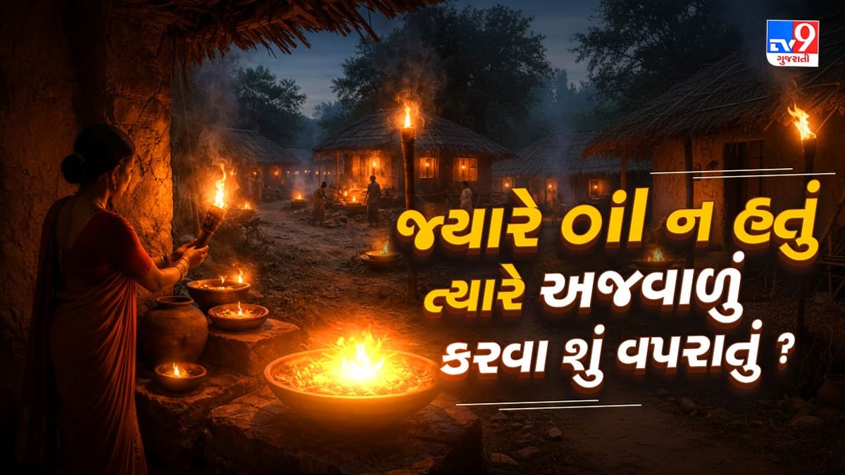 હજારો વર્ષ પહેલા જ્યારે Oil ન હતું ત્યારે અજવાળું કરવા લોકો શેનો ઉપયોગ કરતાં ? જાણી ને ચોંકી જશો