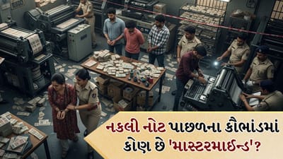 Breaking news: અમદાવાદ-સુરતમાં નકલી નોટ કૌભાંડનો ભાંડાફોડ, ‘ગવર્મેન્ટ’ લખેલી કારમાં ફેરાફેરી, મહિલા સહિત 6 આરોપી ઝડપાયા