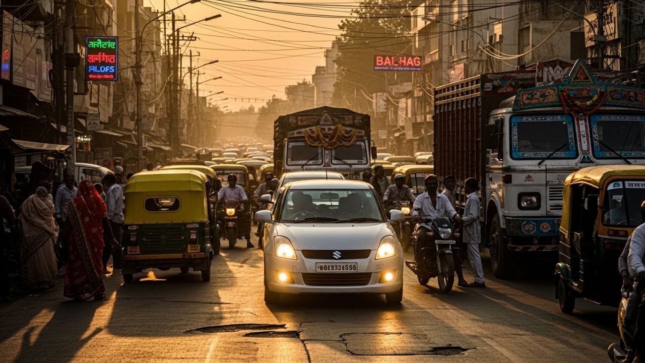 ભીડભાડવાળા રસ્તાઓ પર ધીમે અને સંયમથી વાહન ચલાવશો તો ઇંધણ બચાવી શકાય છે. અચાનક ઝડપથી વાહન શરૂ કરવું, ટ્રાફિકમાં વારંવાર બ્રેક-એક્સિલરેટ કરવું અને વધુ ઝડપે ચલાવવું આ બધાથી ઇંધણ વધુ વપરાય છે. તેથી સમજદારીપૂર્વક અને સ્મૂથ ડ્રાઇવિંગ કરવાની ટેવ રાખશો તો તમે સરળતાથી વધુ ઇંધણ બચાવી શકશો. ( Credits: AI Generated )