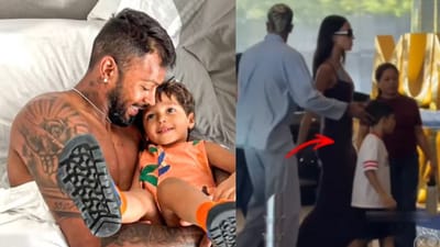 હાર્દિકે તેના જ 5 વર્ષના બાળકને મુક્યો એકલો, અને 25 વર્ષની ગર્લફ્રેન્ડનો પકડ્યો હાથ ! આ શું કરી બેઠો ક્રિકેટર? જુઓ-Video