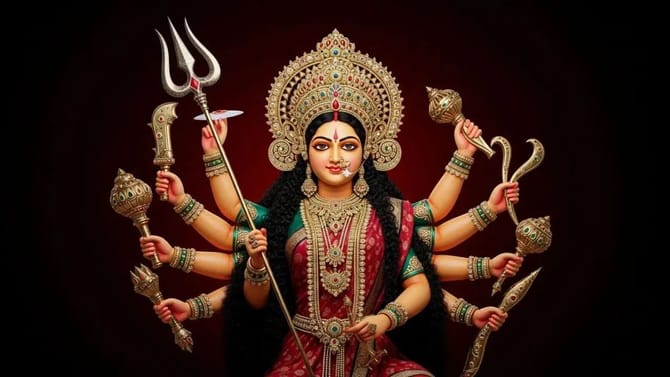 પાંડવે પણ નવરાત્રી પૂજા કરી હતી