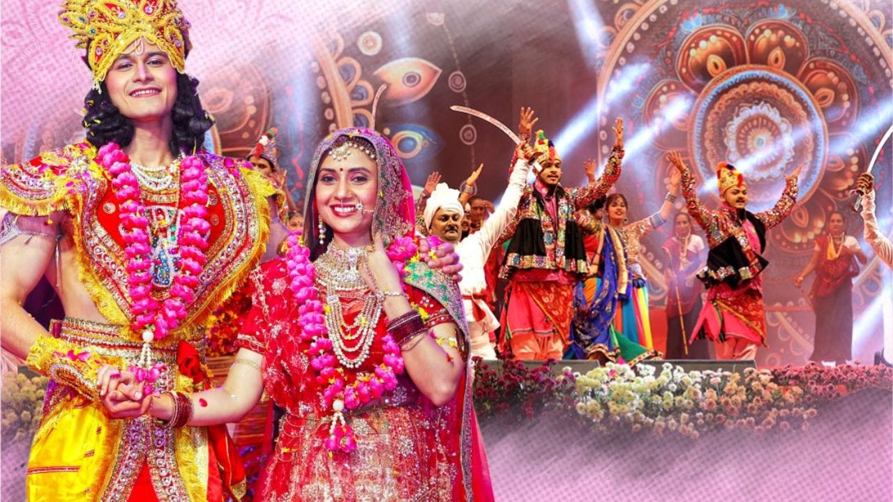 ભગવાનનું ફુલેકુ, કડછા સમુદાય દ્વારા ઘોડેસવારો સાથેનું સામૈયુ, ભગવાનનો દોડતો રથ અને ચોરીના ચાર ફેરા જેવા પ્રસંગો જોવા દેશભરમાંથી શ્રદ્ધાળુ લોકો આવે છેઆ મેળા માટેનું એક ગીત "માધવપુરનો માંડવો, આવે જાદવકુળની જાન" જાણીતું છે, જે ગુજરાતમાં લગ્ન સમયે લગ્નગીત તરીકે પણ ગવાય છે.