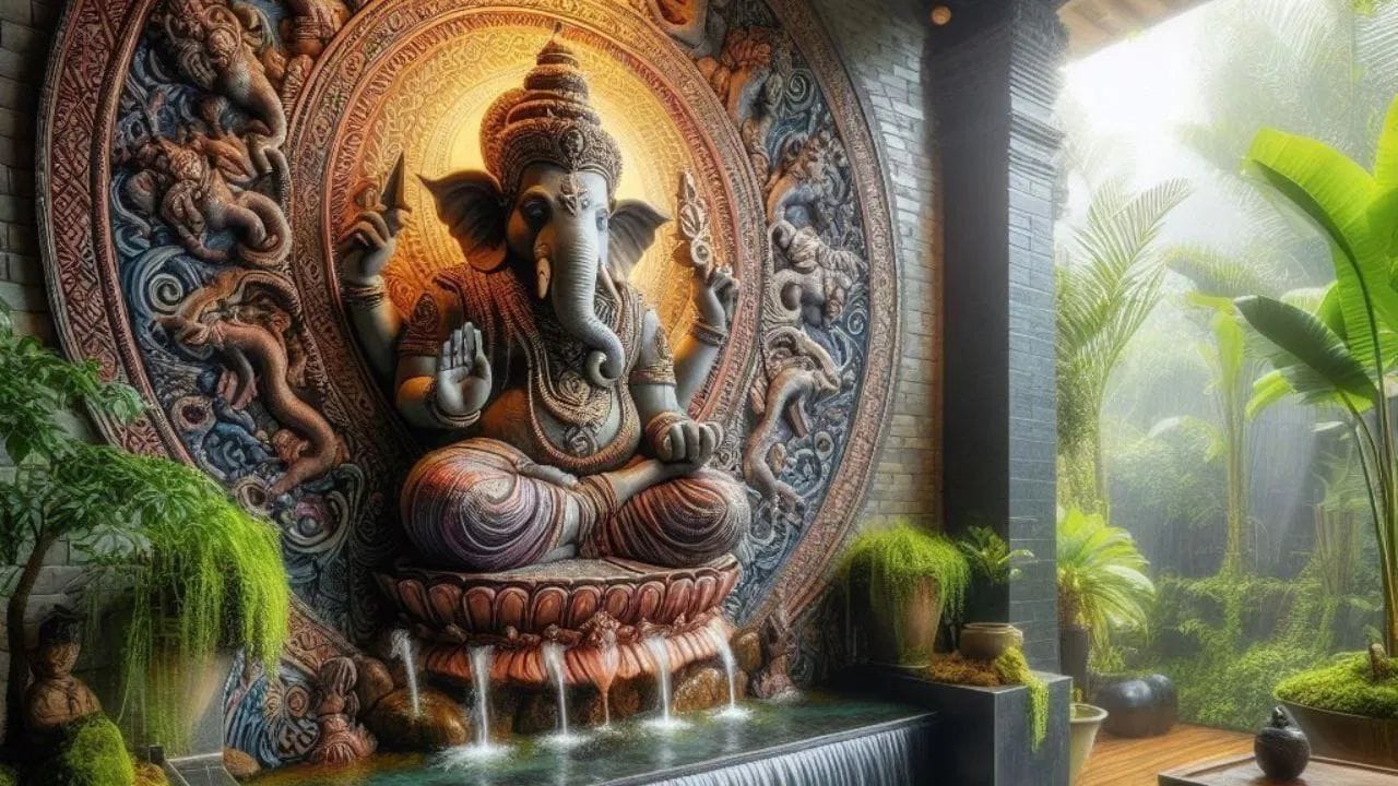 દરેક વ્યક્તિ ઇચ્છે છે કે તેમના ઘરનો મુખ્ય પ્રવેશદ્વાર સુંદર અને આકર્ષક દેખાય. તે સિવાય કેટલાક લોકો ઘરની બહાર ઉપરની તરફ કે ઘરનો દરવાજો ખોલતા જ ભગવાન ગણેશની મૂર્તિ કે પછી તસવીર લગાવે છે; જોકે, શું આ પ્રથા ખરેખર વાસ્તુશાસ્ત્રના સિદ્ધાંતો અનુસાર છે? આ પ્રશ્નનો સાચો જવાબ ખરેખર બહુ ઓછા લોકો જાણે છે. (ફોટો ક્રેડિટ-સોશિયલ મીડિયા)