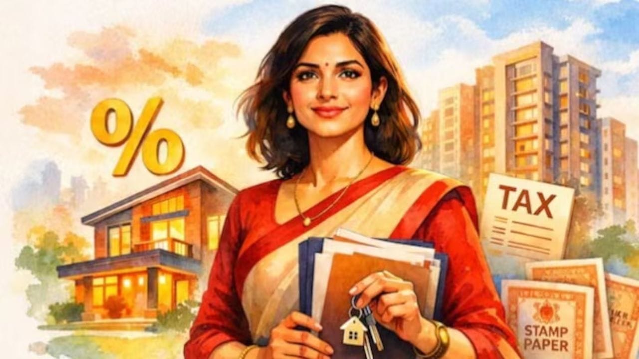 આ વાતને સમજાવવા માટે, ગુજરાતમાં, મહિલાઓ માટે સ્ટેમ્પ ડ્યુટી લગભગ 3.9% છે, જ્યારે પુરુષો માટે તે 4.9% સુધી છે. માત્ર  ગુજરાતમાં જ નહીં, પરંતુ ઉત્તર પ્રદેશ, રાજસ્થાન, હરિયાણા અને પંજાબ જેવા રાજ્યોમાં પણ મહિલાઓને પુરુષોની સરખામણીમાં 1-2% સ્ટેમ્પ ડ્યુટીમાં રાહત આપવામાં આવે છે .આ ફક્ત નાણાકીય પ્રોત્સાહનો જ નથી, પરંતુ મહિલાઓના નાણાકીય સ્વાસ્થ્યને મજબૂત બનાવવા માટે લેવામાં આવેલા પગલાં પણ છે. .(ફોટો ક્રેડિટ-સોશિયલ મીડિયા)