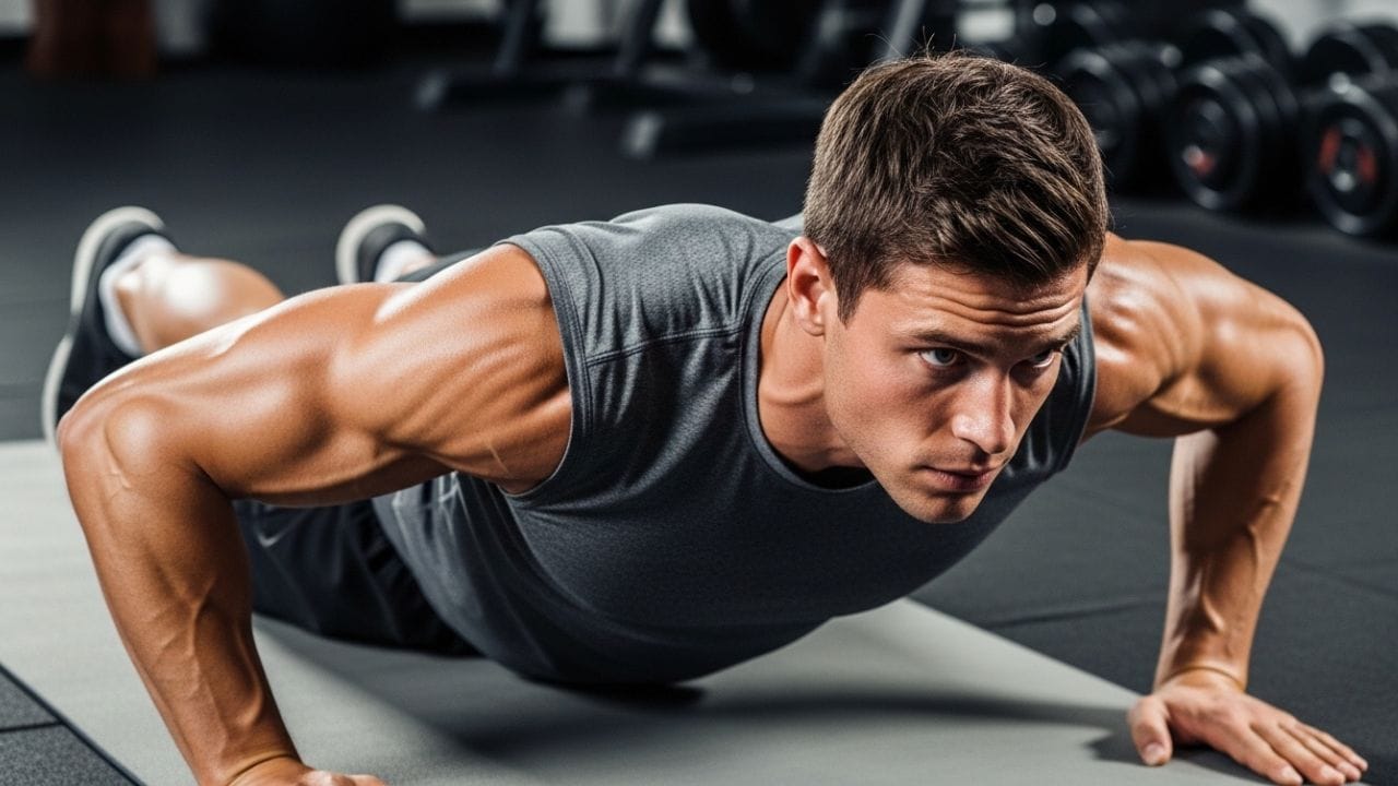 પુશ-અપ્સ કેટલી સંખ્યામાં કરો છો તે મહત્વનું છે, પરંતુ તેને યોગ્ય રીતે કરવું વધુ જરૂરી છે. જો પુશ-અપ્સ ખોટી રીતે કરવામાં આવે, તો કમર અને ખભામાં દુખાવો કે ઇજા થવાની શક્યતા વધી શકે છે. ( Credits: AI Generated )