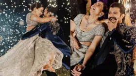 રશ્મિકાને ઉચકીને નાચ્યો વિજય દેવરાકોંડા, સામે આવ્યા સંગીત નાઈટના ફોટા