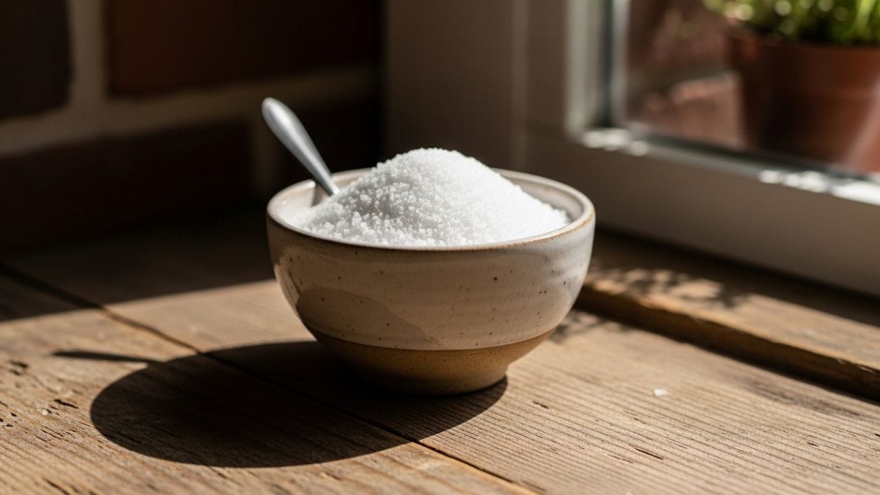 કઈ દિશામાં મૂકવું જોઈએ?: મીઠું હંમેશા ઘરના પૂર્વ ખૂણામાં મૂકવું જોઈએ. આ પ્રથા ઘરનું વાતાવરણ શુદ્ધ રાખે છે અને સતત સમૃદ્ધિ અને વિપુલતા સુનિશ્ચિત કરે છે. (ફોટો ક્રેડિટ-Whisk AI)