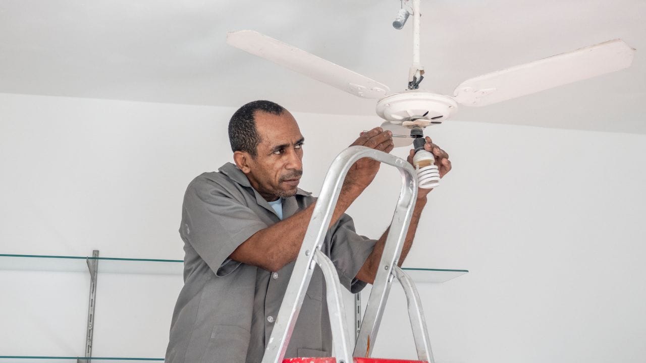 ત્યારે ઘણા પંખાઓ માટે ઓઇલિંગ પણ જરૂરી છે. મોટરના ભાગોમાં અથવા ગીયર સિસ્ટમમાં યોગ્ય લ્યુબ્રિકન્ટ ઉમેરવાથી મેટલ ટુ મેટલ ટચ ઓછું થાય છે અને અવાજ ઘટે છે. જો તમે અનુભવી ન હોવ તો પ્રોફેશનલ ટેકનીશિયનની મદદ લેવી શ્રેષ્ઠ છે. (Image Credit Source: Getty Image)
