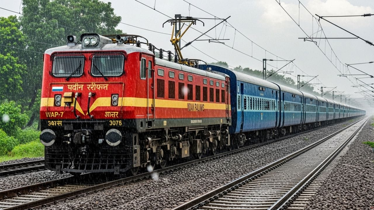 સેન્ડબોક્સમાં રહેલી રેતી કમ્પ્રેસ્ડ એરની મદદથી રેલના પાટા પર 	આવે છે અને તેનું નિયંત્રણ લોકો પાઇલટ કરે છે. સામાન્ય રીતે ટ્રેનને ઢાળ પર ચઢાવતી વખતે તેનો વધુ ઉપયોગ થાય છે. ઉપરાંત વરસાદના સમયે અથવા ટ્રેન પર વધુ ભાર હોવાથી પૈડાં લપસવા લાગે ત્યારે પણ સેન્ડબોક્સ ખૂબ ઉપયોગી સાબિત થાય છે. ( નોંધ: અહીં આપવામાં આવેલી માહિતી પબ્લિક ડોમેન પરથી લેવામાં આવી છે, જે ફક્ત તમારી જાણકારી માટે છે.) ( Credits: AI Generated )