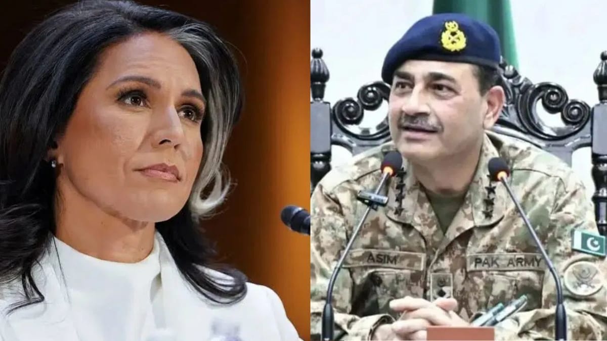 Breaking news: પાકિસ્તાન અમેરિકા માટે ઈરાન કરતાં મોટો ખતરો, તુલસી ગબાર્ડે આપી ચેતવણી