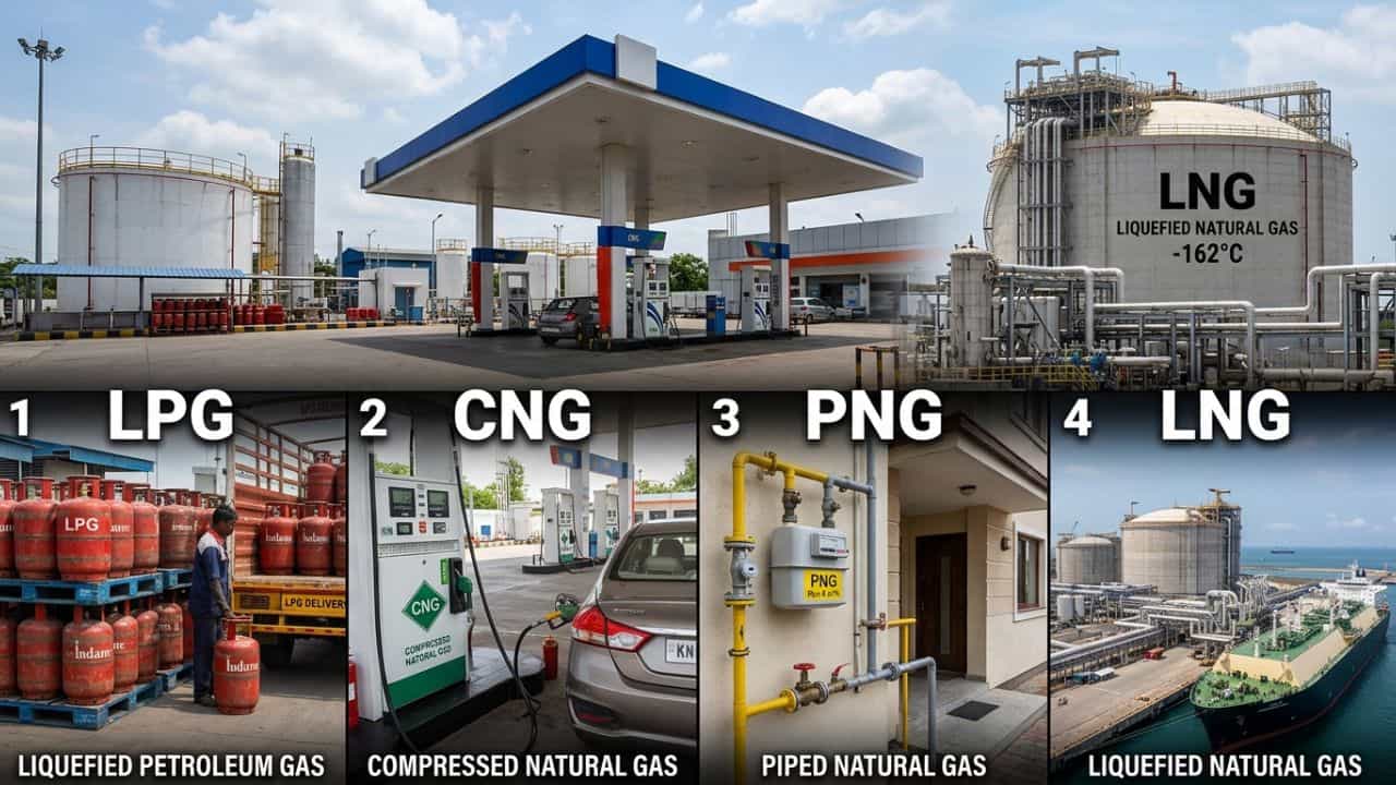 ગેસ તો બધા જ છે, પણ LPG, CNG અને PNG વચ્ચેનો એ તફાવત જે 99% લોકો નથી જાણતા !