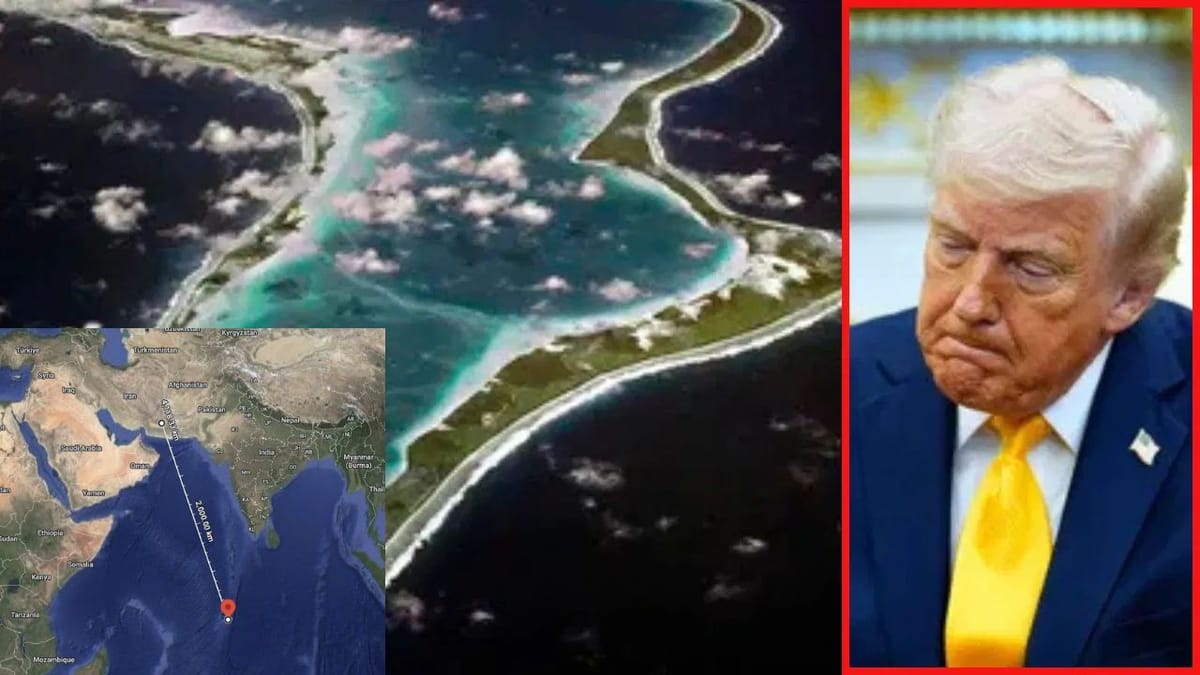 ઈરાનનો અમેરિકાને ઘરમાં ઘૂસીને પડકાર: 4,000 કિમી દૂર 'ડિએગો ગાર્સિયા' બેઝ પર રહસ્યમય મિસાઈલનો પ્રહાર; પશ્ચિમી દેશોમાં ભારે ફફડાટ!