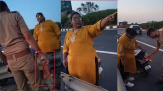 Breaking News : વડોદરા અમદાવાદ એક્સપ્રેસ હાઈવે પર દ્વિચક્રી વાહન સાથે પ્રવેશી મહિલા, પેટ્રોલ ખુટી પડતા વડોદરા પોલીસે પેટ્રોલ પૂરી આપ્યું, જુઓ વીડિયો