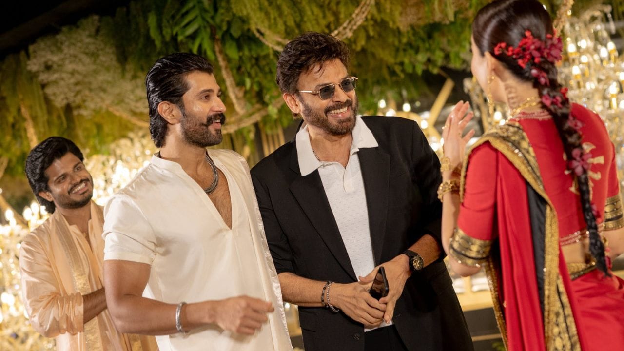 આ સ્ટાર-સ્ટડેડ ઈવેન્ટમાં ટોલીવુડ અને બોલીવુડના અનેક જાણીતા ચહેરાઓએ હાજરી આપી હતી, જેના કારણે આ ઉજવણી ખાસ બની ગઈ. (Image Credit Source: Social Media)