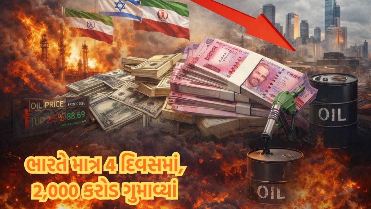 Iran-Israel War Impact : લડ્યા વગર જ ભારત ચૂકવી રહ્યું છે યુદ્ધની ભારે કિંમત: માત્ર 4 દિવસના જંગમાં દેશ પર પડ્યો ₹2,000 કરોડનો વધારાનો બોજ