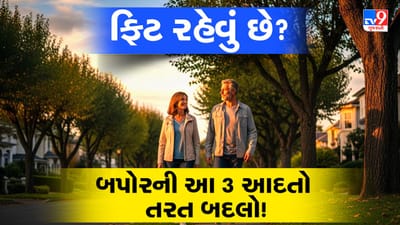 બપોર અને સાંજનો સમય શરીર માટે ખૂબ જ મહત્વનો હોય છે. આ સમયે ઘણા લોકો થાકેલા હોય છે, ભૂખ્યા હોય છે અને મીઠાં પીણાં અથવા વારંવાર નાસ્તો કરવાની ઇચ્છા થાય છે. જો આ સમયે પોતાની કેટલીક આદતોમાં ફેરફાર કરવામાં આવે તો વજન ઘટાડવું વધુ સરળ બની શકે છે. ખાસ કરીને 40 વર્ષથી વધુ ઉંમરના લોકોએ બપોર અને વહેલી સાંજે કેટલીક ખાસ બાબતોનું ધ્યાન રાખવું જરૂરી છે, જેથી તેઓ અસરકારક રીતે વજન ઓછું કરી શકે. ( Credits: AI Generated )