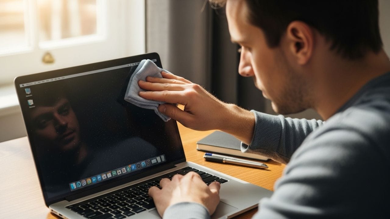 સૌથી સરળ અને અસરકારક રીત એ છે કે લેપટોપને સાવધાનીપૂર્વક ઉંધું કરો અને હળવા હાથે પાછળના ભાગે ટેપ કરો. આમ કરવાથી બટનોની વચ્ચે ફસાયેલા ધૂળના રજકણો અને કચરો આપોઆપ બહાર નીકળી આવશે. યાદ રાખો, બહુ જોરથી ઝટકવાની જરૂર નથી.