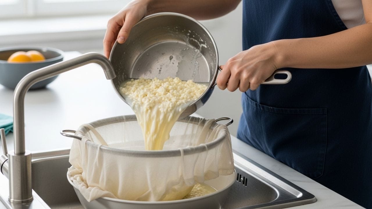 2. ગેસ બંધ કરવામાં મોડું ન કરો: દૂધ જેવું ફાટી જાય અને છેના અલગ પડી જાય, તેવી જ સેકન્ડે ગેસ બંધ કરી દેવો જોઈએ. જો તમે તેને ઉકાળતા રહેશો તો પનીર ચ્યુઈંગ ગમ જેવું ખેંચાવા લાગશે.