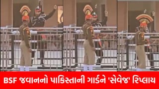 BSF જવાનની એક હરકતે પાકિસ્તાની રેન્જરની બોલતી બંધ કરી દીધી; વીડિયો જોઈને તમે પણ હસી-હસીને લોથપોથ થઈ જશો- જુઓ Viral Video