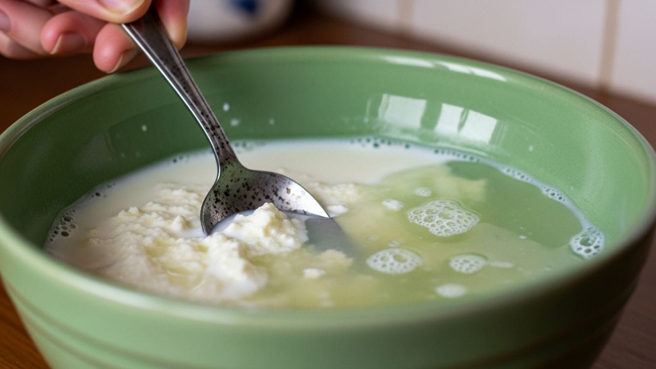 બજાર જેવું સોફ્ટ પનીર બનાવવાની 5 જાદુઈ ટ્રિક્સ: 1. ખાટાશ ઉમેરવાની સાચી રીત દૂધને ફાડવા માટે લીંબુ કે વિનેગર એકસાથે ન નાખો. એક-એક ચમચી કરીને ઉમેરો અને ધીમેથી હલાવો. જેવું પાણી આછું લીલું અને ચોખ્ખું દેખાય એટલે તરત જ ખાટાશ ઉમેરવાનું બંધ કરી દો.