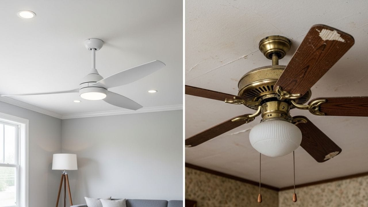 ઘણીવાર આપણે જૂની વસ્તુઓ ચલાવવાની કારણે મોટું નુકસાન કરી બેસતા હોઈએ છીએ. સીલિંગ ફેનના કિસ્સામાં પણ આવું જ કંઈક છે. પંખો ક્યારે બદલવો અને ક્યારે રિપેર કરાવવો તે સંપૂર્ણપણે તેની હાલત અને જૂની ટેકનોલોજી પર નિર્ભર કરે છે.