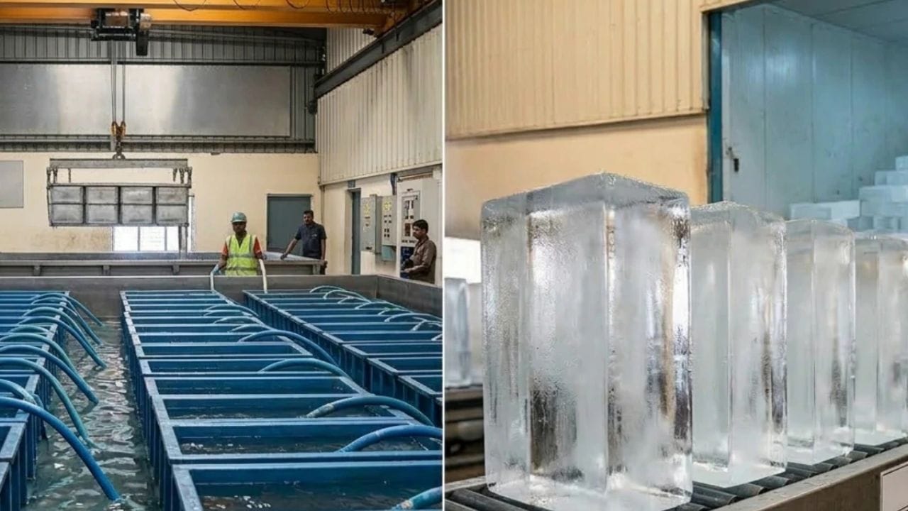કેવી રીતે શરૂ કરશો ફેક્ટરી?: આ બિઝનેસ શરૂ કરવા માટે તમારી પાસે આશરે 500 સ્ક્વેર ફૂટ જગ્યા, વીજળીનું કનેક્શન અને ચોખ્ખા પાણીની સુવિધા હોવી જોઈએ. રજીસ્ટ્રેશન: સૌથી પહેલા નજીકની વહીવટી ઓફિસમાં બિઝનેસનું રજીસ્ટ્રેશન કરાવો. મશીનરી: તમારે એક આઈસ ક્યુબ મેકિંગ મશીન અને ડીપ ફ્રીઝરની જરૂર પડશે. શરૂઆતમાં તમે ₹50,000 થી શરૂ થતા ફ્રીઝર ખરીદી શકો છો. પેકેજિંગ: બરફના ટુકડાઓને પેક કરવા માટે પ્લાસ્ટિક પેકેજિંગ મશીન પણ વસાવવું પડશે.
