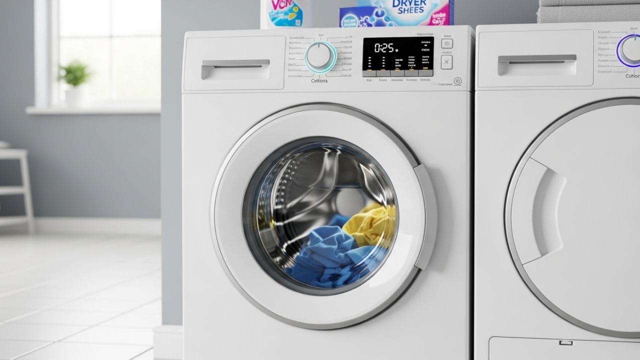 7થી 8 કિલો વોશિંગ મશીનમાં આશરે 40 કપડા ધોવાઈ શકે છે. 