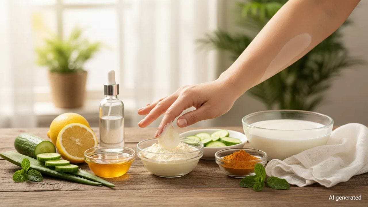 ઉપયોગ કરવાની રીત: 1. બહારથી આવ્યા પછી સૌ પ્રથમ ચહેરો અને ટેનિંગ થયેલો ભાગ સાફ પાણીથી ધોઈ લો જેથી પરસેવો અને ધૂળ નીકળી જાય. 2. હવે તૈયાર લેપને અસરગ્રસ્ત ભાગ પર લગાવો. 3. 15 થી 20 મિનિટ સુધી રહેવા દો. જ્યારે લેપ સુકાઈ જાય ત્યારે તેને જોરથી ઘસવાને બદલે હળવા હાથે પાણી લગાવી મસાજ કરતા કરતા સાફ કરો.