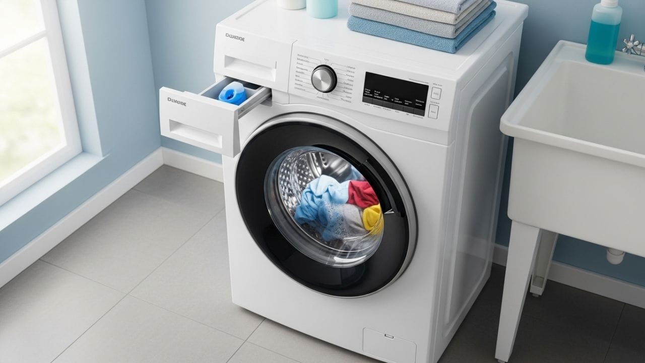 10 કિલો વોશિંગ મશીન આશરે 50 કપડા ધોઈ શકે છે. 