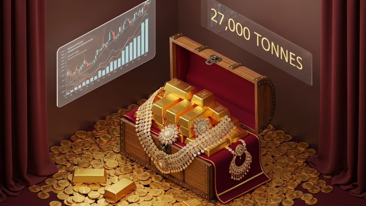 અમેરિકન ડોલરના વધતા પ્રભાવ સામે ભારત અને અન્ય દેશો હવે સોનાને એક સુરક્ષિત હથિયાર તરીકે વાપરી રહ્યા છે જેથી આર્થિક અનિશ્ચિતતામાં બચી શકાય.